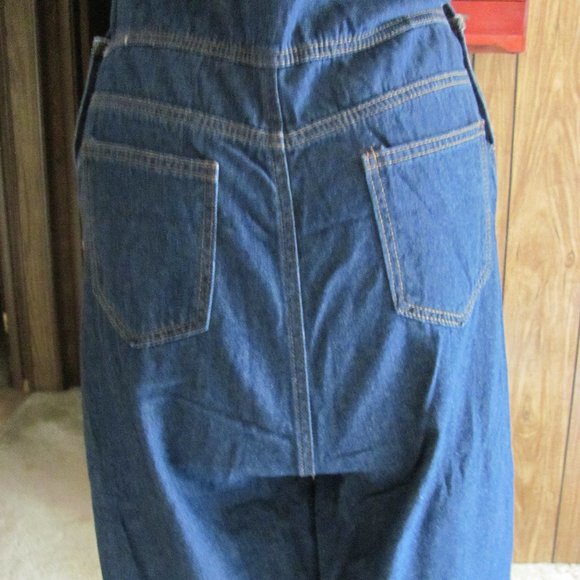 LADIES SUNFLOWER OVER ALLS BRAND NEW COTTON/POLYES - Picture 8 of 14